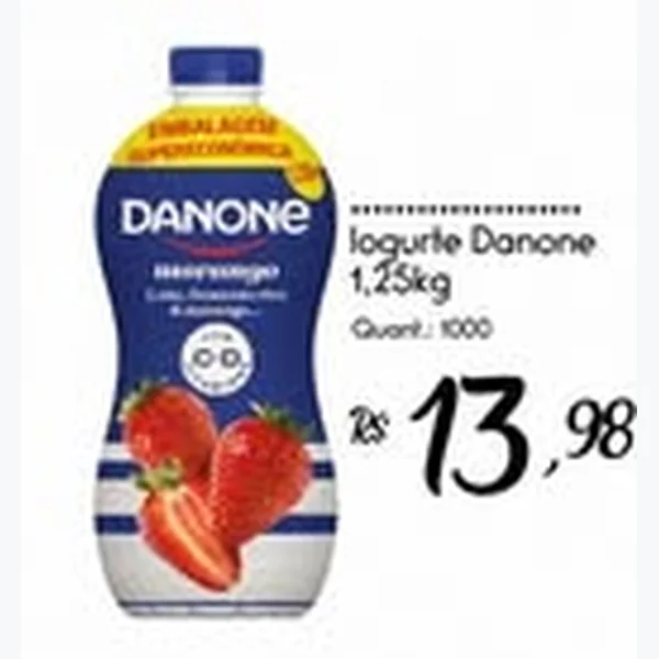 Iogurte Danone 1,25 kg