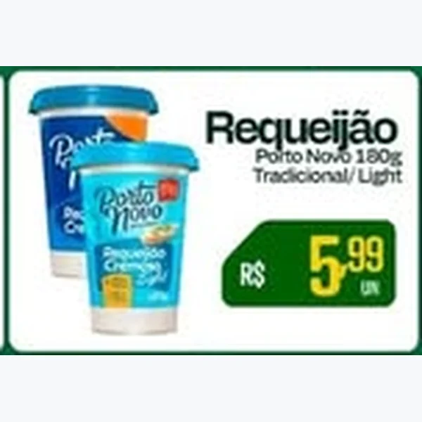 Requeijão Porto Novo 180 g