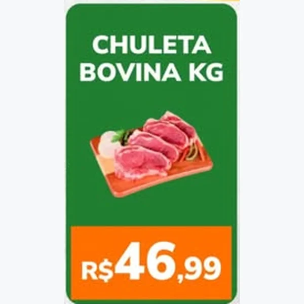 Recorte do encarte de Chuleta Bovina