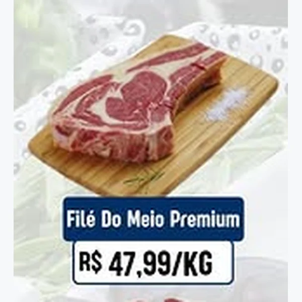 Recorte do encarte de Filé do Meio Premium