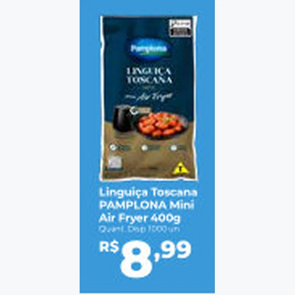 Filé Mignon Suíno Temperado PAMPLONA