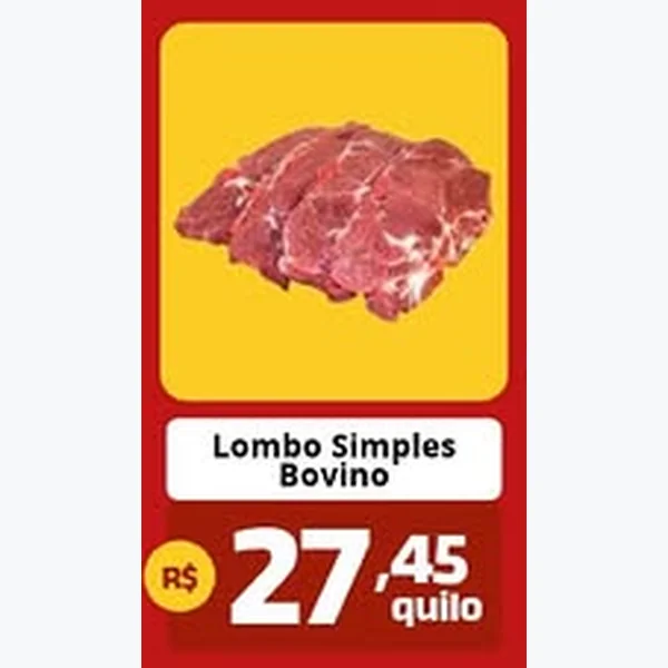Lombo Simples Bovino