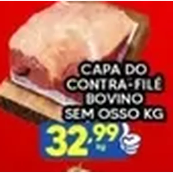 Capa do Contra-filé Bovino sem Osso