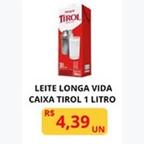 Leite Longa Vida Tirol 1 L