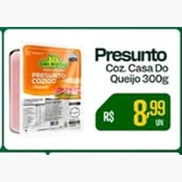 Presunto Cozido Casa do Queijo 300 g