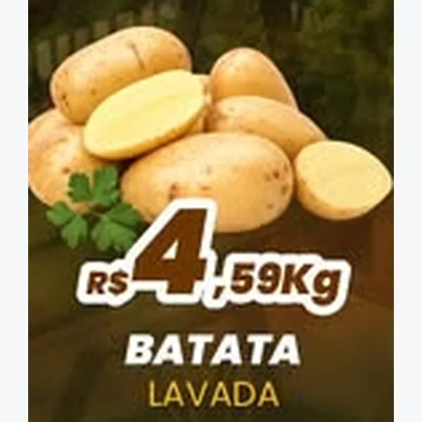 Recorte do encarte de Batata Lavada