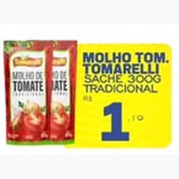 Molho de Tomate Tradicional Tomarelli 300 g