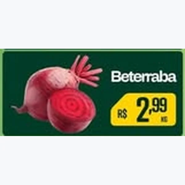 Recorte do encarte de Beterraba