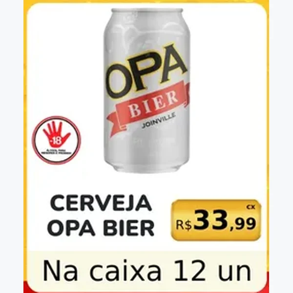 Cerveja Opa Bier 12 un