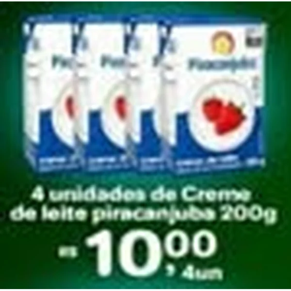 Creme de Leite Piracanjuba 200 g