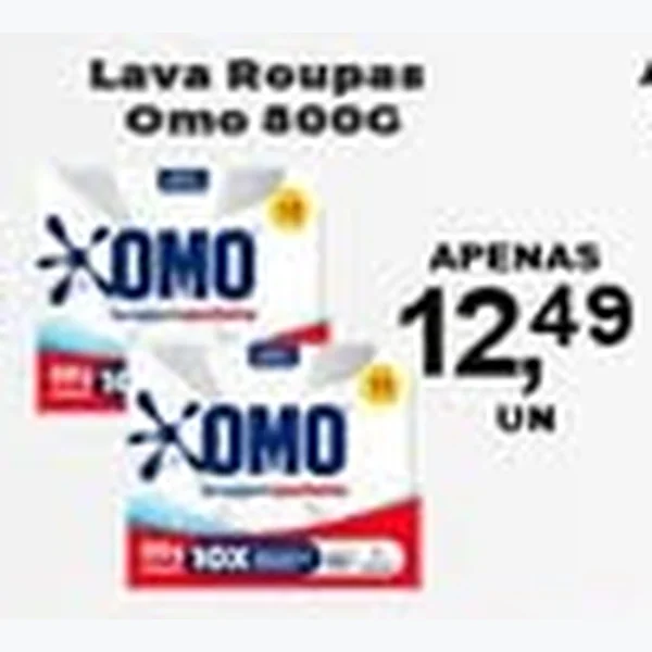 Lava Roupas Omo 800 g