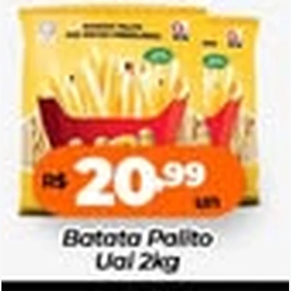 Batata Palito Uai 2 kg