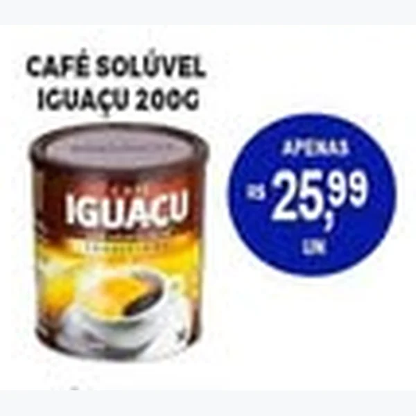 Café Solúvel Iguaçu 200 g
