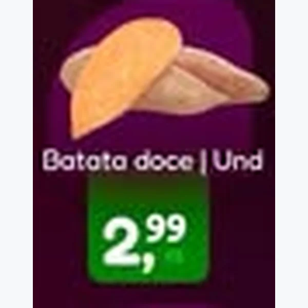 Recorte do encarte de Batata Doce