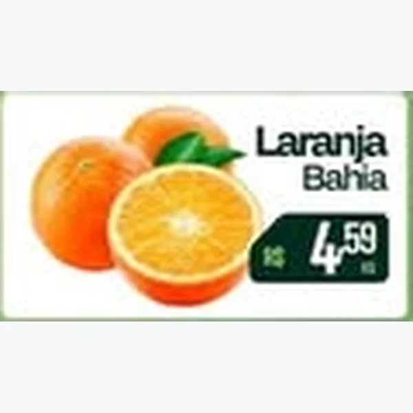 Recorte do encarte de Laranja Bahia