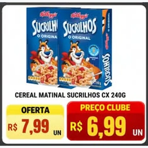 Cereal Matinal Sucrilhos Kelloggs 240 g