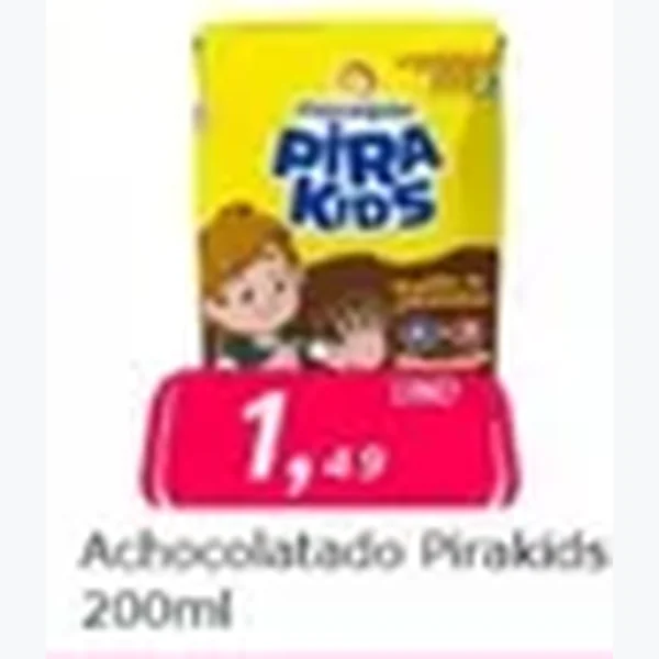 Achocolatado Pirakids 200 ml