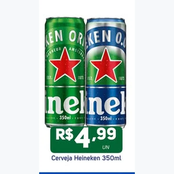 Cerveja Heineken 350 ml