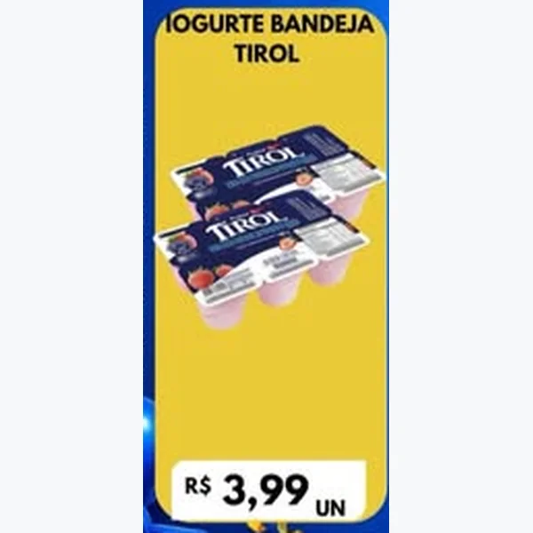 Iogurte Bandeja Tirol