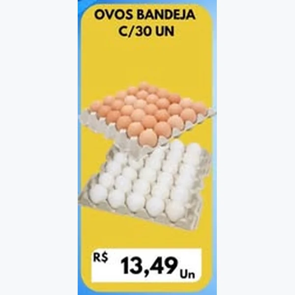 Ovos de Galinha 30 un