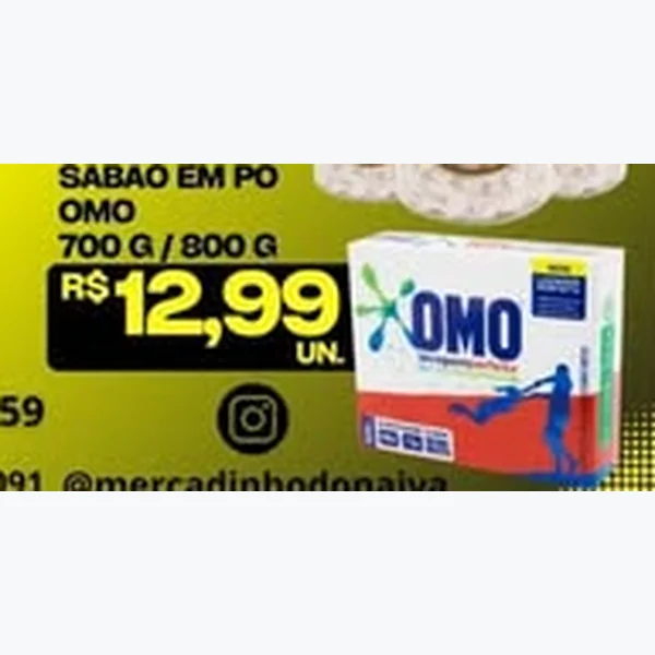 Sabão em Pó Omo 700 g