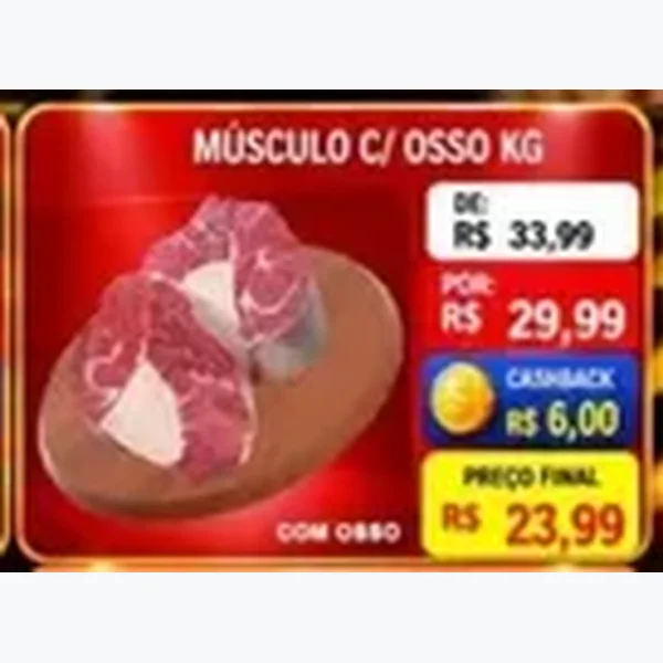 Músculo com Osso