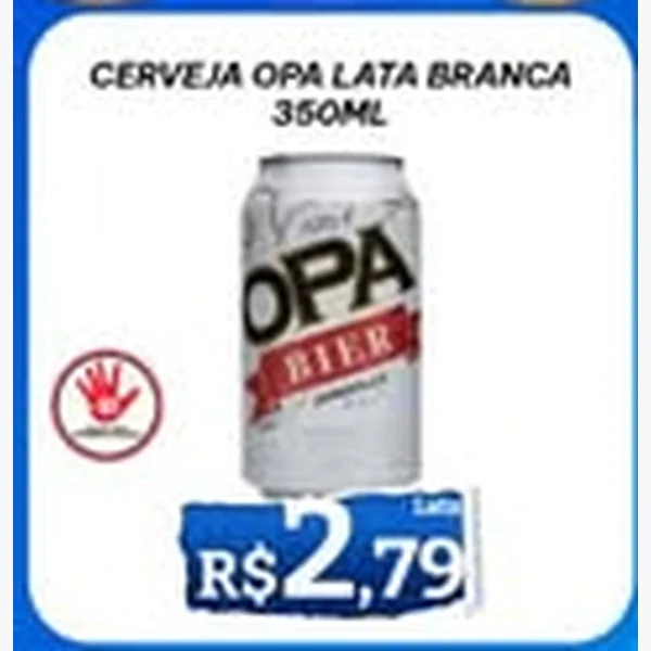 Cerveja Lata Branca Opa 350 ml