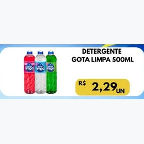 Detergente Gota Limpa 500 ml