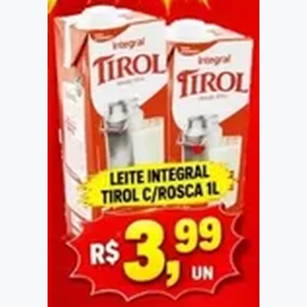 Leite Integral Tirol 1 L