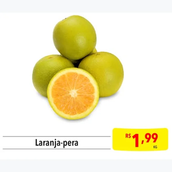 Recorte do encarte de Laranja-pera