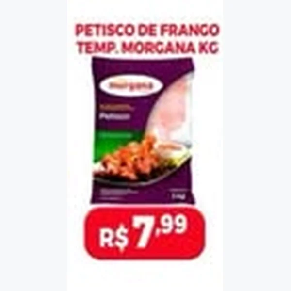 Petisco de Frango Temperado Morgana