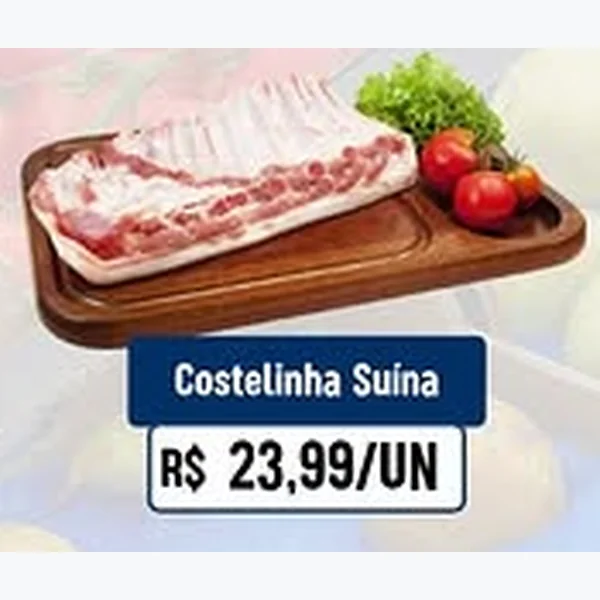 Recorte do encarte de Costelinha Suína