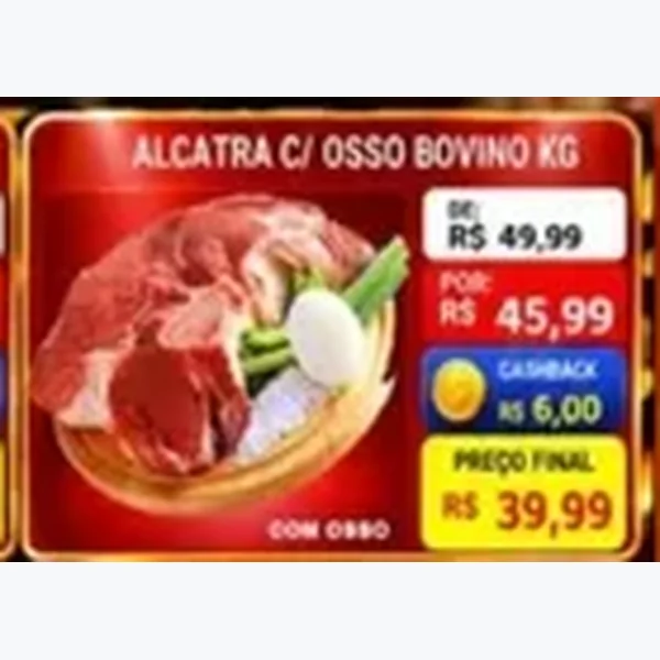 Alcatra com Osso Bovino