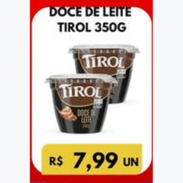 Doce de Leite Tirol 350 g