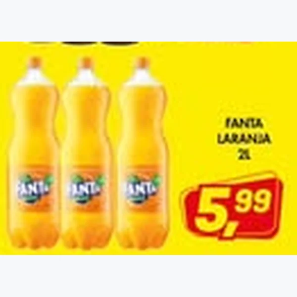 Refrigerante Laranja Fanta 2 L