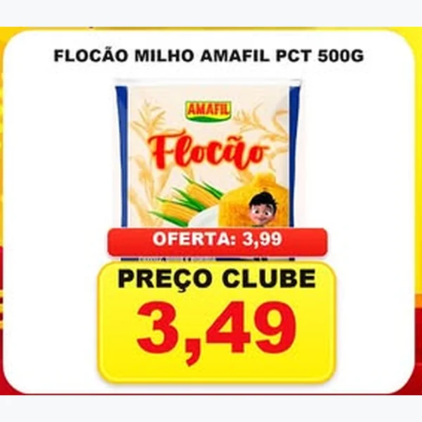 Flocão Milho Amafil 500 g