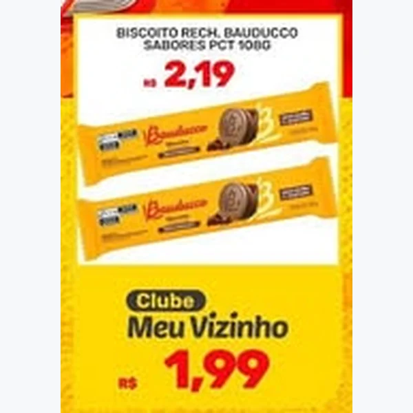 Biscoito Recheado Bauducco 108 g