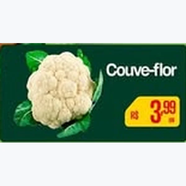 Recorte do encarte de Couve-flor
