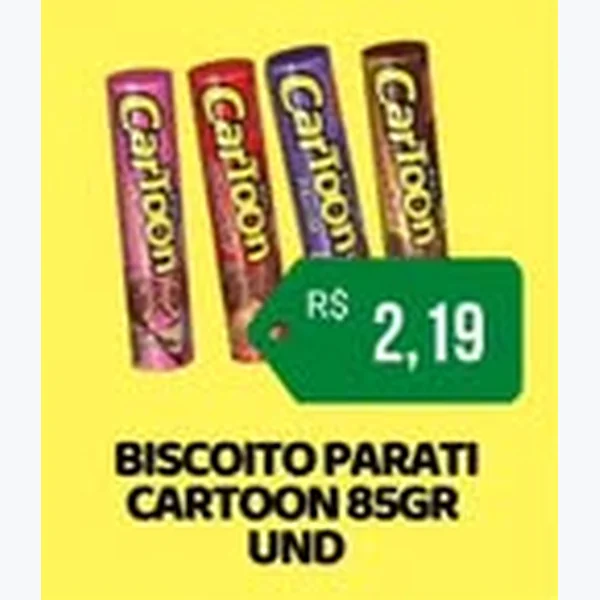 Biscoito Cartoon Parati 85 g