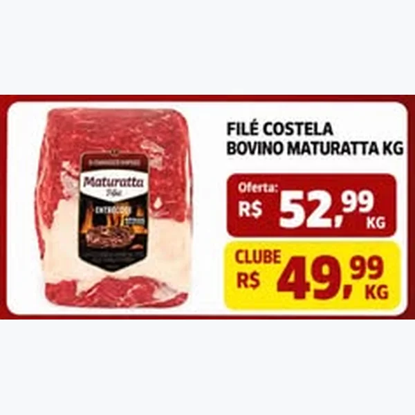Filé Costela Bovina Maturatta