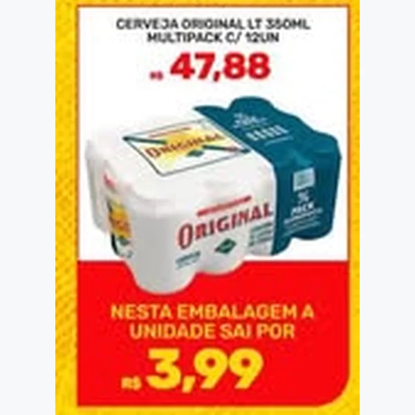 Cerveja Original 12 un × 350 ml
