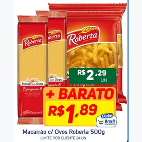 Macarrão com Ovos Roberta