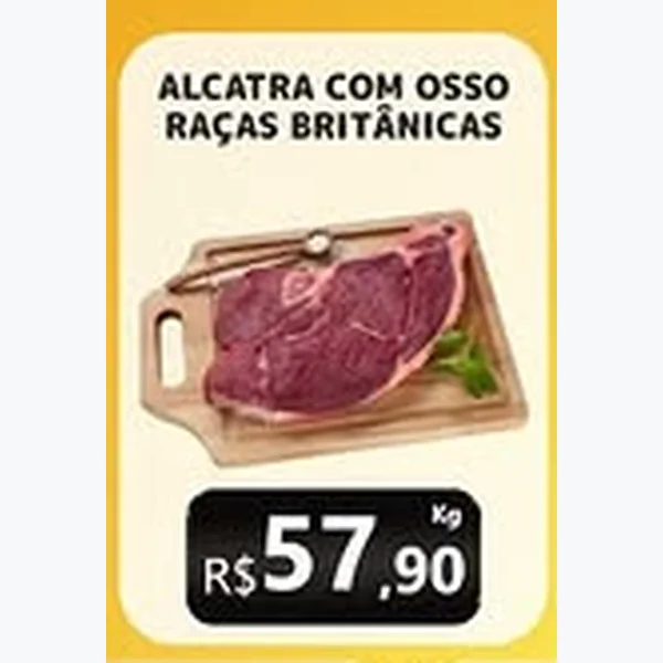 Alcatra com Osso Raças Britânicas