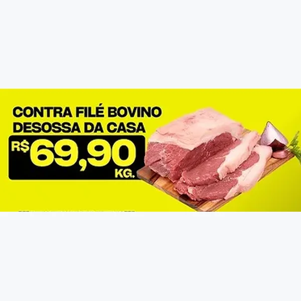 Contra Filé Bovino Desossa da Casa