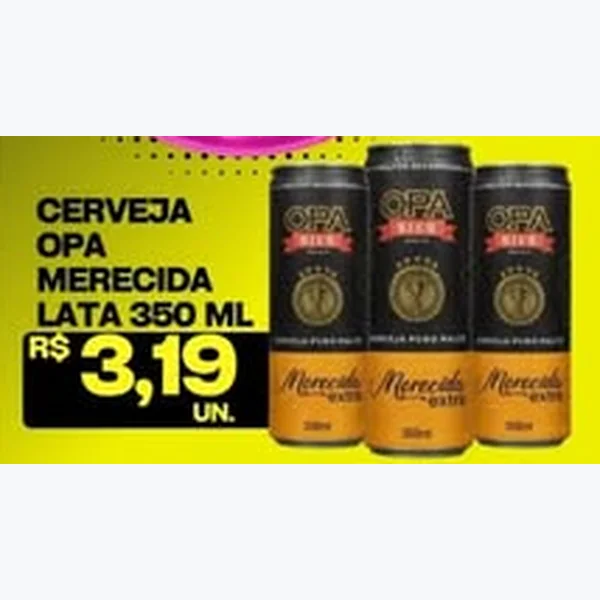 Cerveja Opa 350 ml