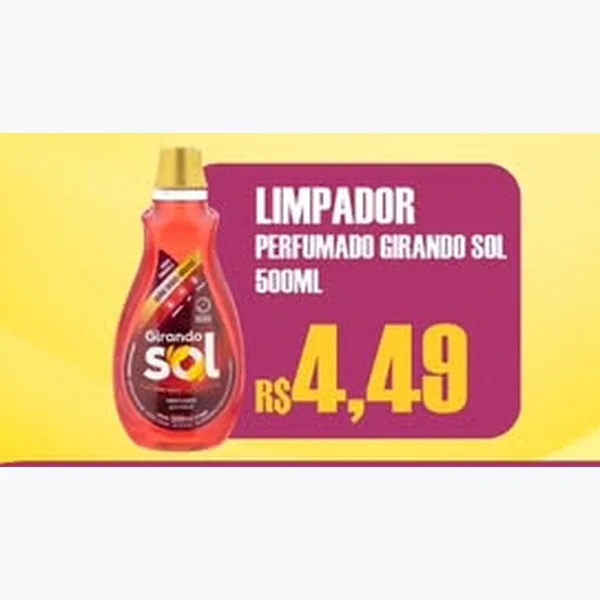 Limpador Perfumado Girando Sol 500 ml