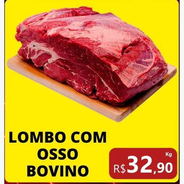 Lombo com Osso Bovino