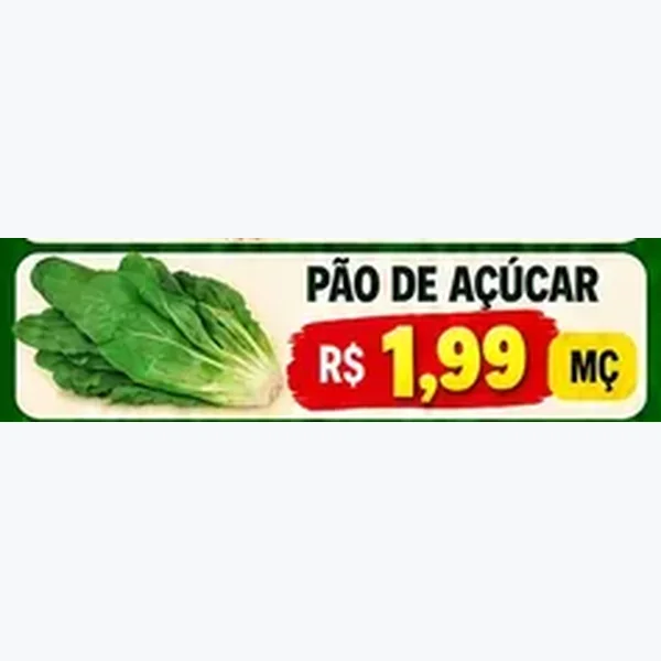 Recorte do encarte de Pão de Açúcar