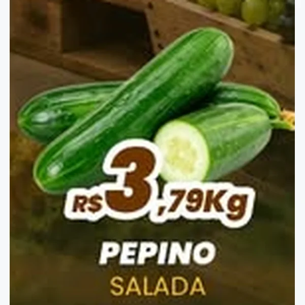 Recorte do encarte de Pepino Salada