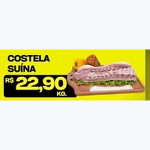 Recorte do encarte de Costela Suína
